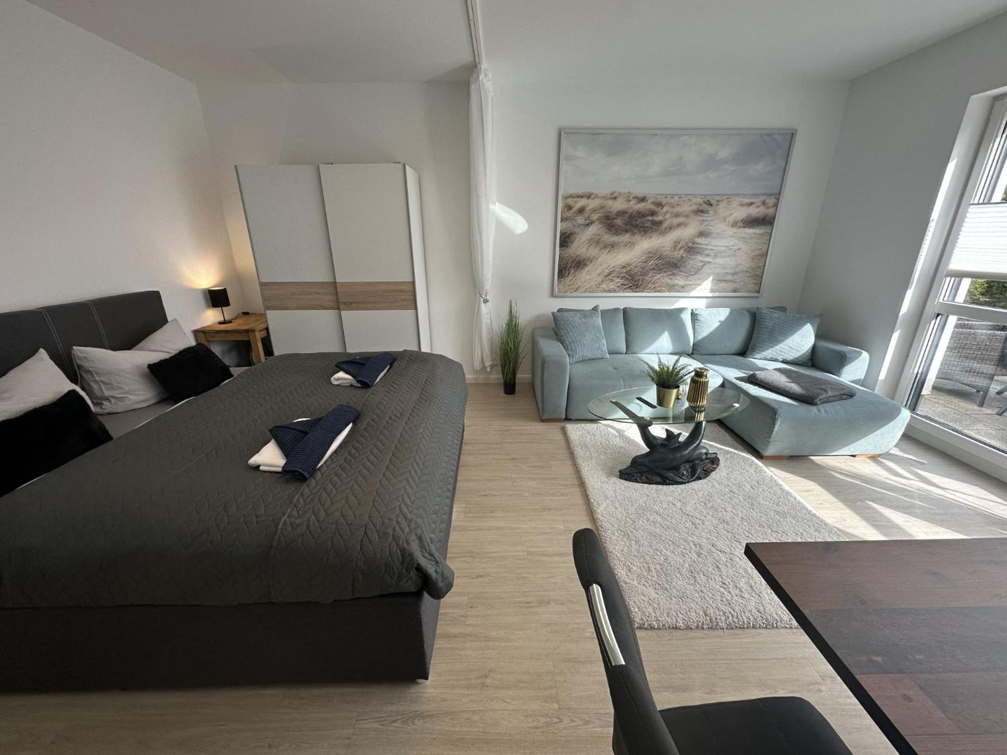 Ferienwohnung Seestern **** ロストック エクステリア 写真