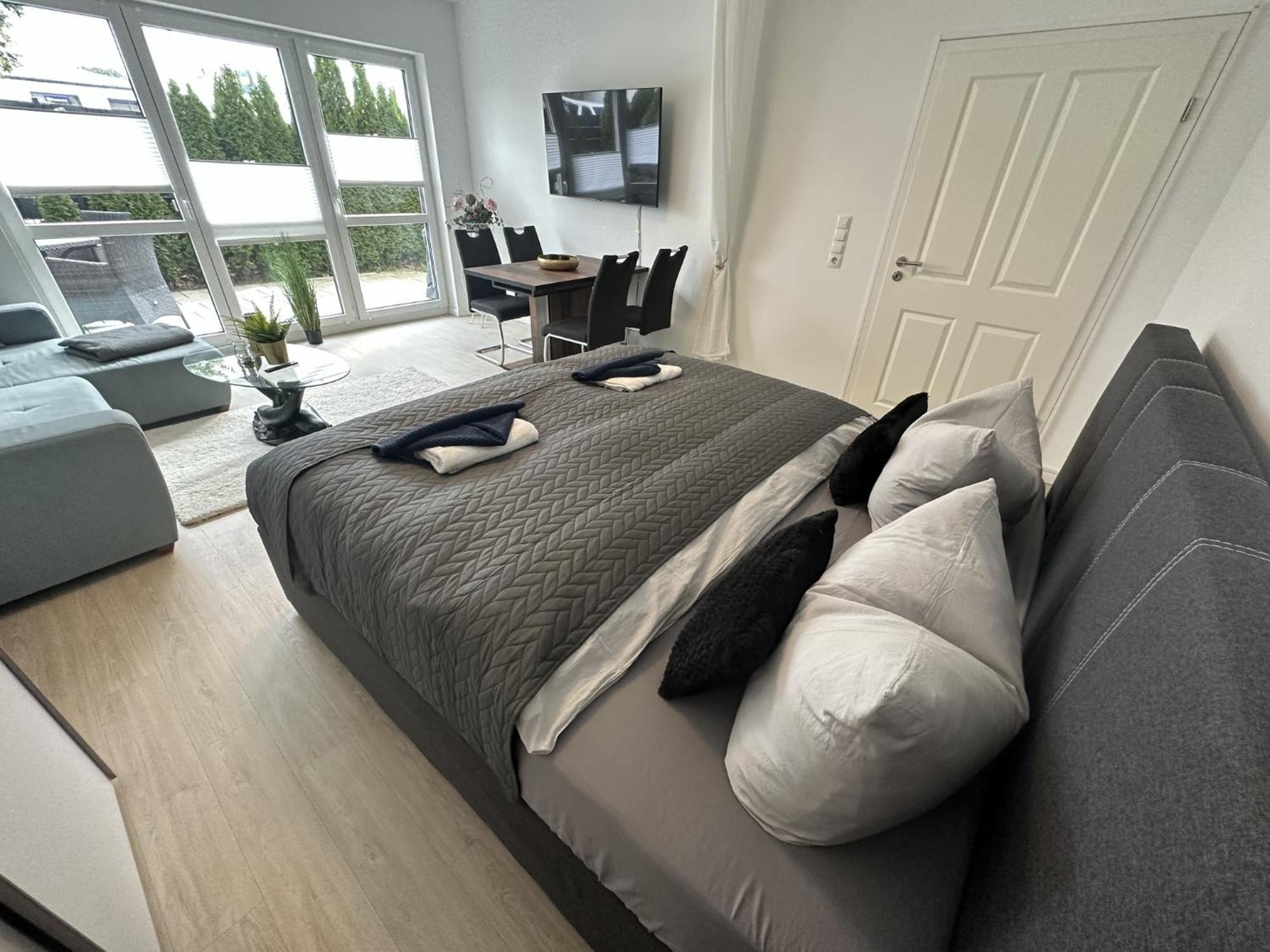 Ferienwohnung Seestern **** ロストック エクステリア 写真