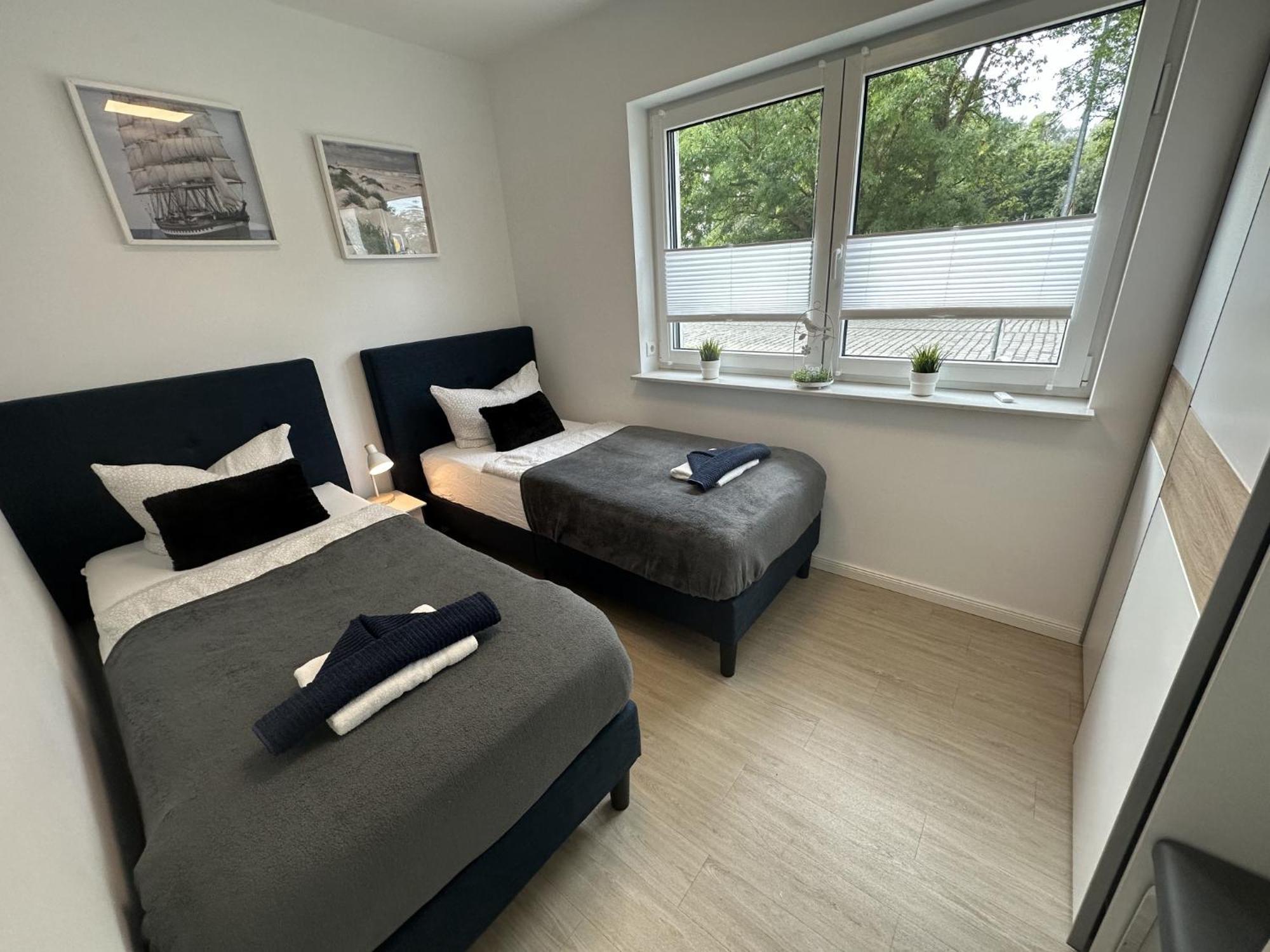 Ferienwohnung Seestern **** ロストック エクステリア 写真